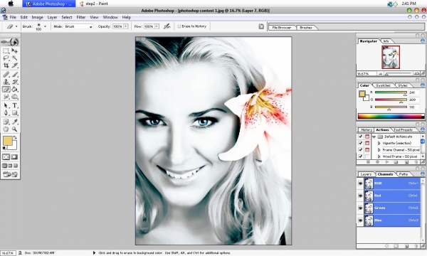 Creation of girl: Step 3